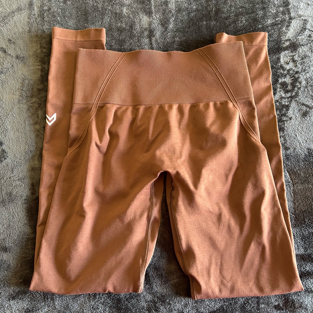 Oner Active Rustic Brown Effortless Leggings Size Small